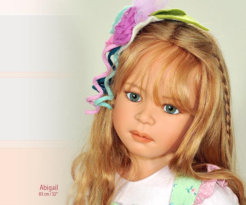 Студийная коллекционная виниловая кукла Abigail от Heidi Plusczok, коллекция 2016 года