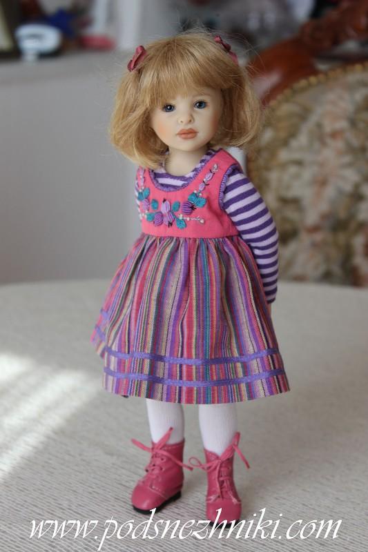 виниловая студийная куколка Mila Special (OOAK) Heidi Plusczok 26 см