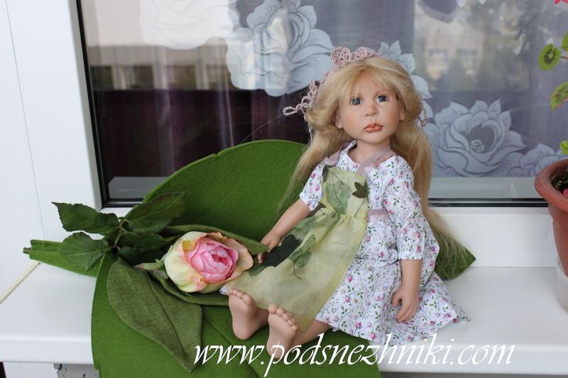 Коллекционная кукла Zwergnase Daumlinchen (Дюймовочка)