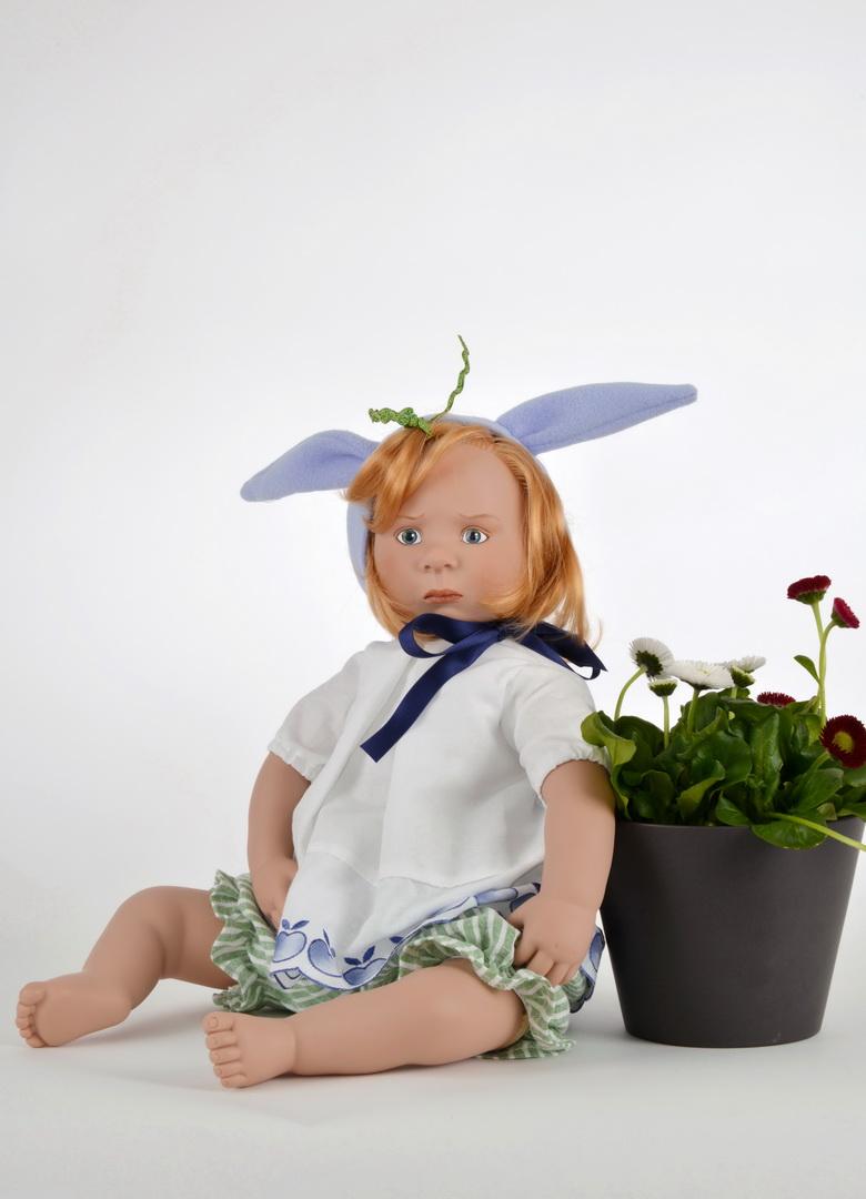 Игровая кукла Poppy, пасхальная коллекция Zwergnase 2016 года. Рост 50 см.