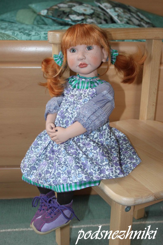 Коллекционная кукла Zwergnase Maite