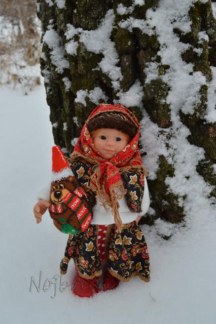 Christmas with Podsnezhniki Dolls