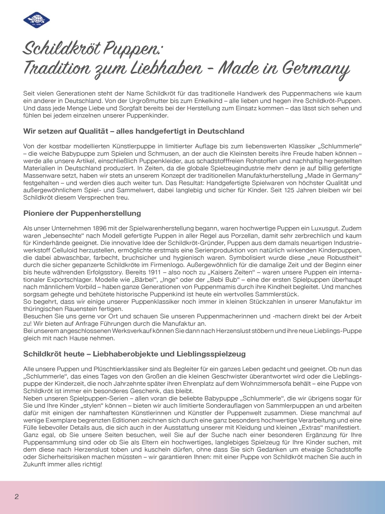 Schildkrot Catalogue 2022 Schildkrot Catalogue 2022