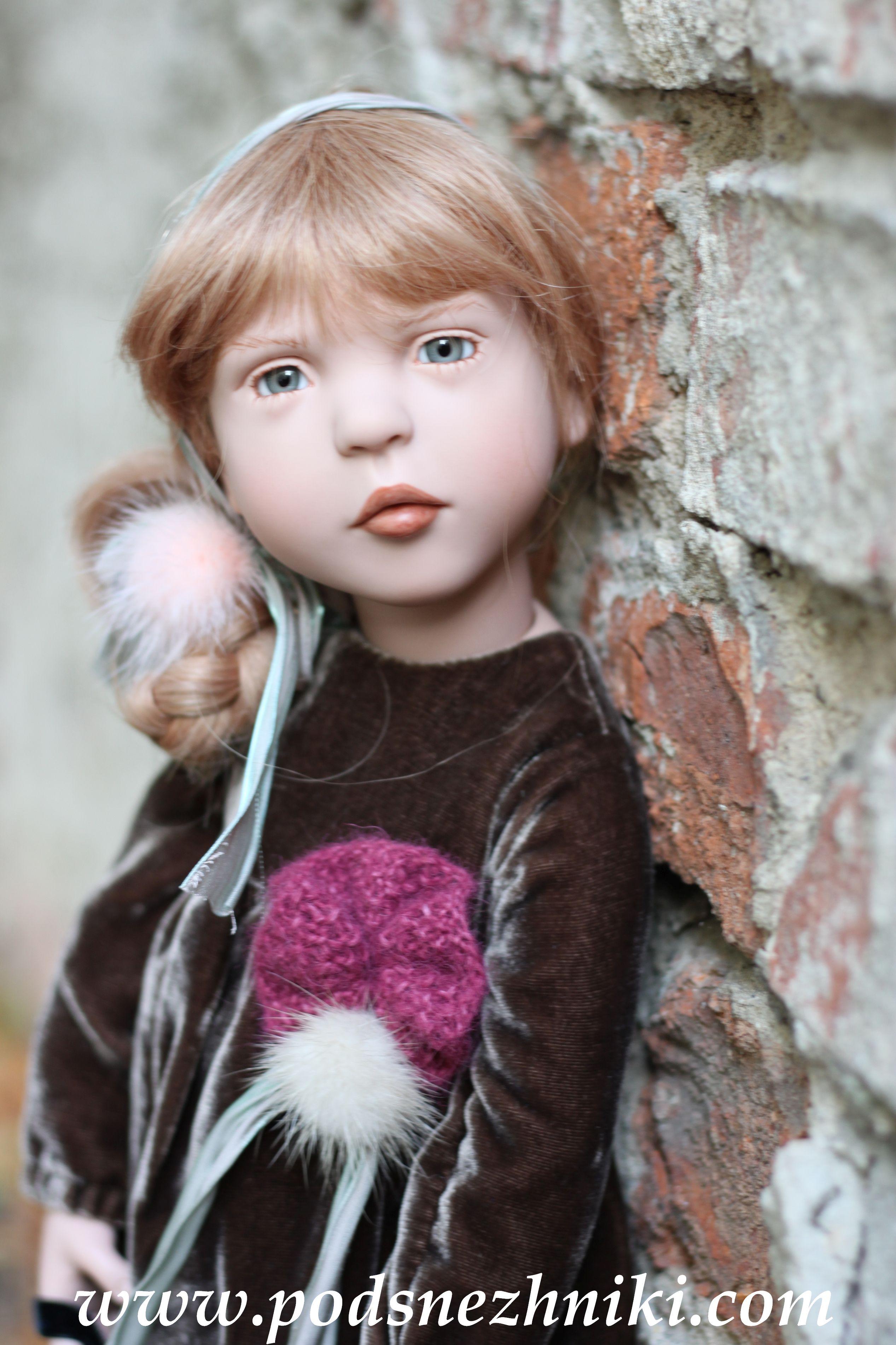 Коллекционная кукла Zwergnase Ayda Schokolade - юбилейная кукла Zwergnase