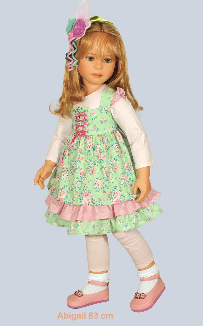 Студийная коллекционная виниловая кукла Abigail от Heidi Plusczok, коллекция 2016 года