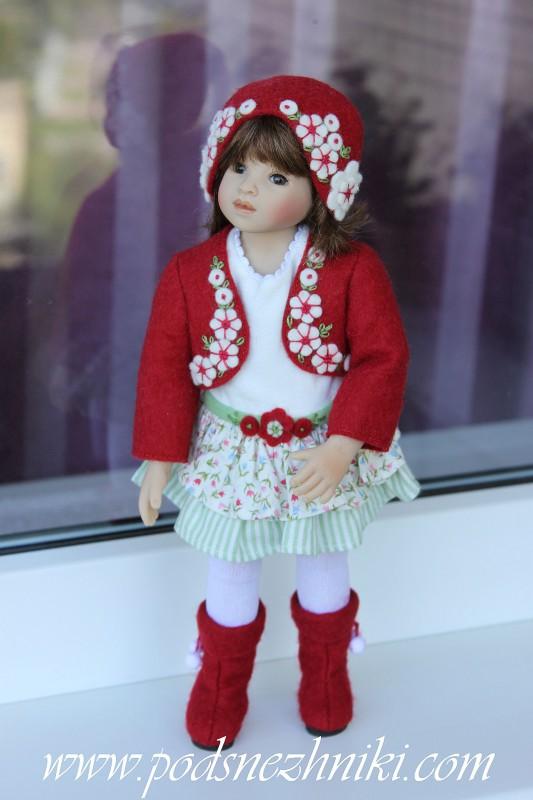 Студийная коллекционная виниловая куклаAva Rose от Heidi Plusczok, коллекция 2015 года