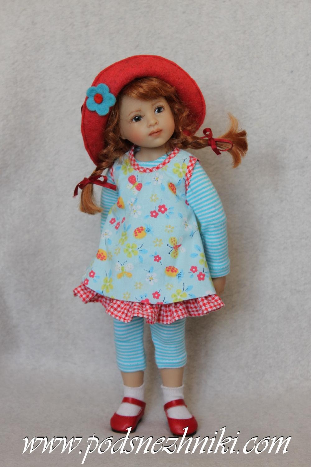 Студийная коллекционная виниловая кукла Ezabella от Heidi Plusczok, коллекция 2016 года