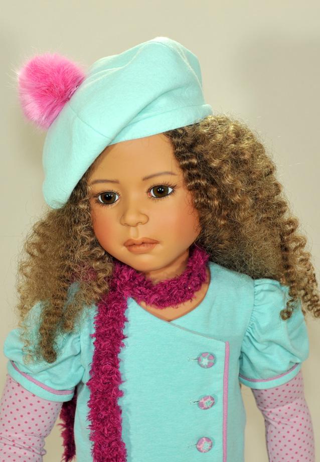 Студийная коллекционная виниловая кукла Fernanda от Heidi Plusczok, коллекция 2016 года
