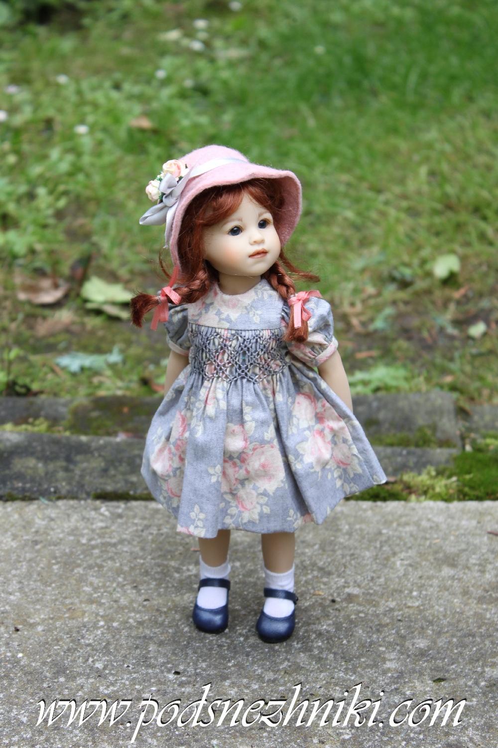 Студийная коллекционная виниловая кукла Ninette от Heidi Plusczok, коллекция 2016 года