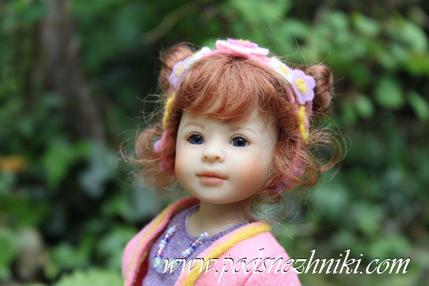 Студийная коллекционная виниловая кукла Zoe от Heidi Plusczok, коллекция 2016 года