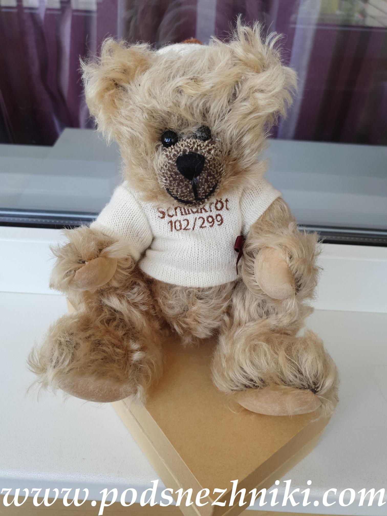 Schildkrot Teddy Bear, мишка тедди от Шильдкрет