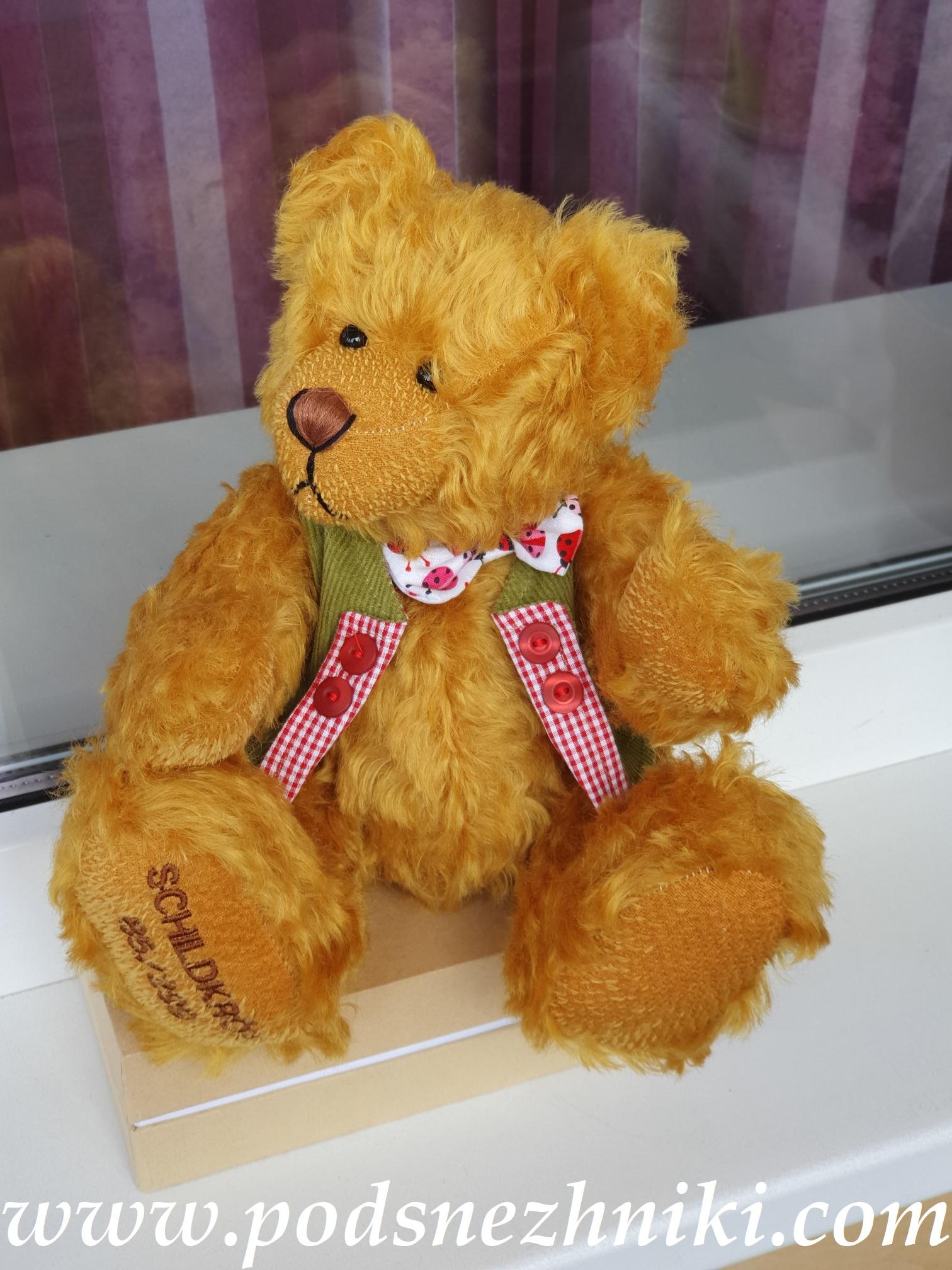 Schildkrot Teddy Bear, мишка тедди от Шильдкрет