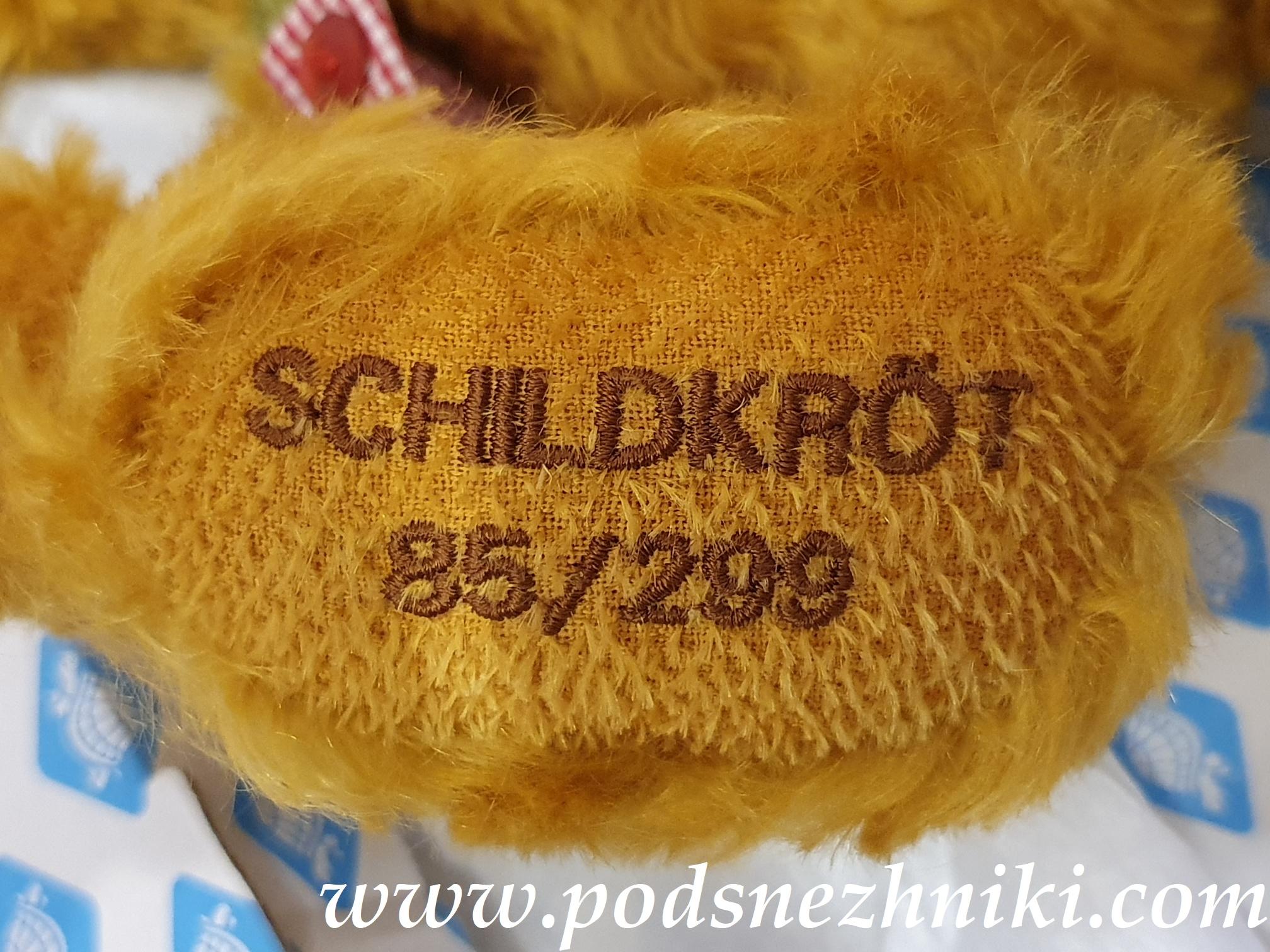 Schildkrot Teddy Bear, мишка тедди от Шильдкрет