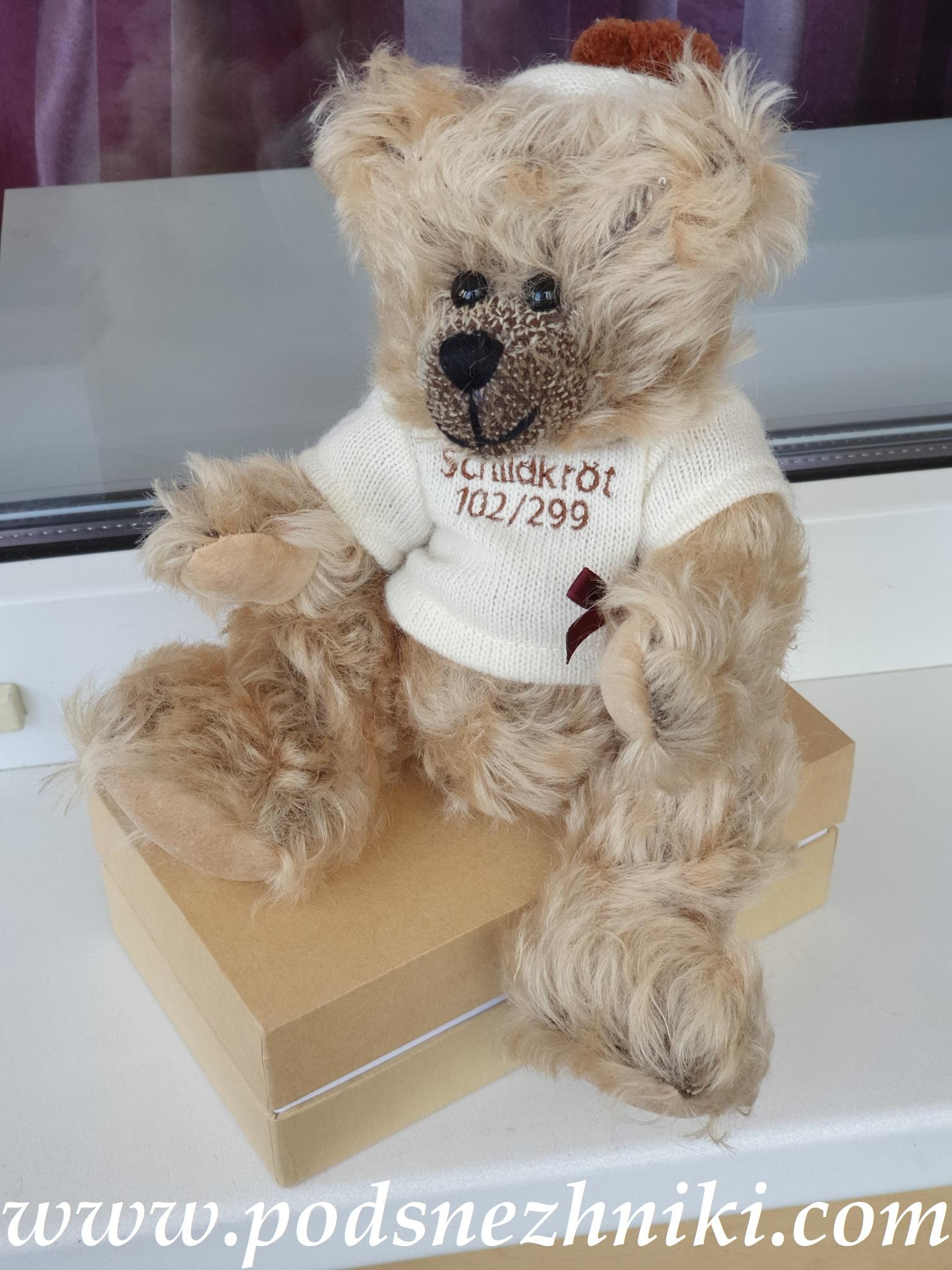 Schildkrot Teddy Bear, мишка тедди от Шильдкрет