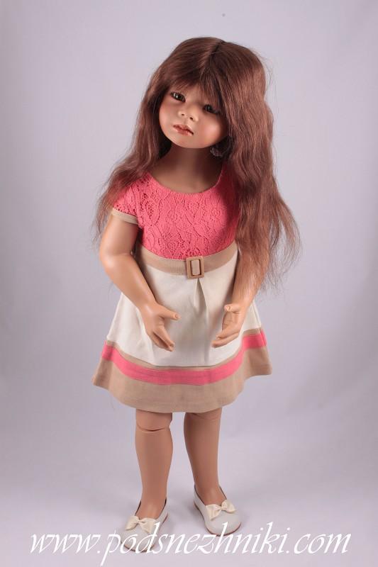 Шарнирная виниловая коллекционная кукла от Райнхарда Вёльферта (Reinhard Wolfert), 85 см 