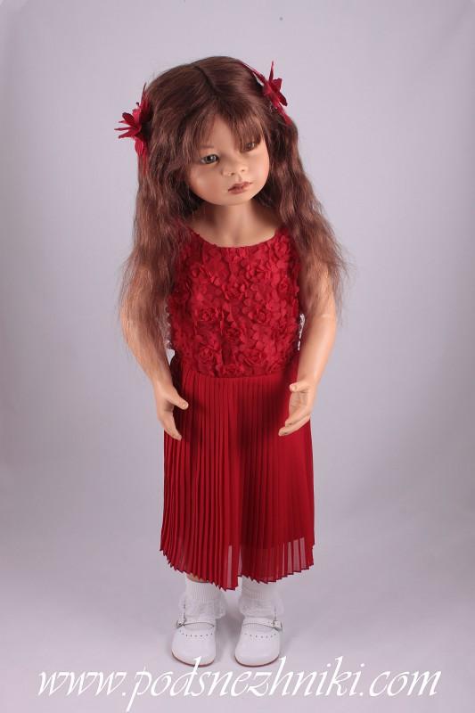 Шарнирная виниловая коллекционная кукла от Райнхарда Вёльферта (Reinhard Wolfert), 85 см 
