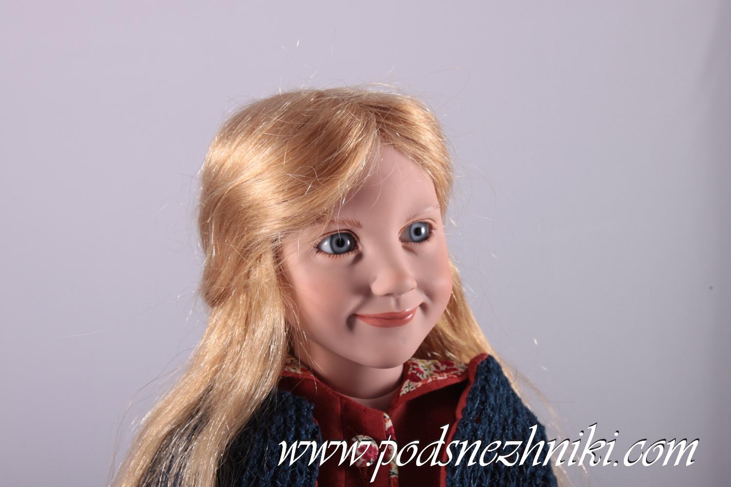 Коллекционная кукла Аннели, коллекция Zwergnase 2004 года