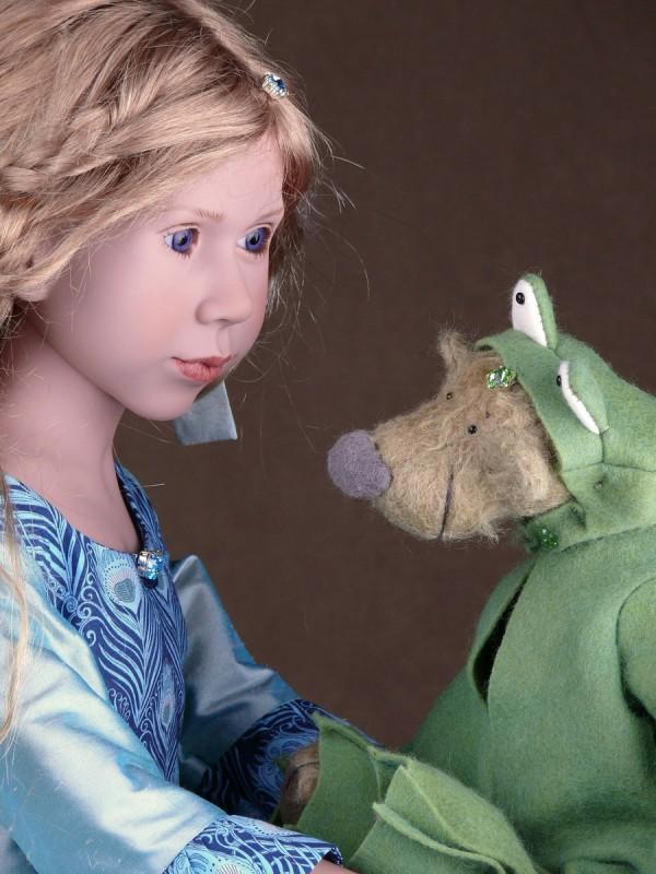 Коллекционная кукла Zwergnase Froschkoenig Коллекционная кукла Zwergnase Froschkoenig