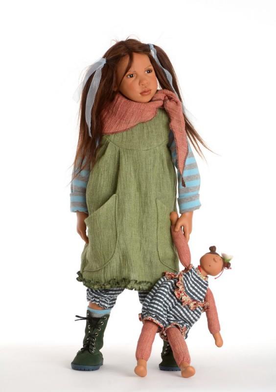 Коллекционная кукла Zwergnase Agnethe