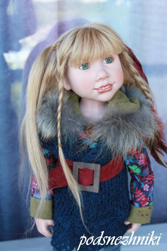 Коллекционная кукла Zwergnase Leefke