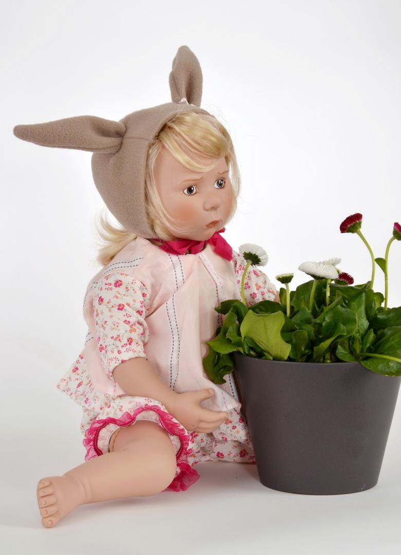 Игровая кукла Daisy, пасхальная коллекция Zwergnase 2016 года. Рост 50 см.
