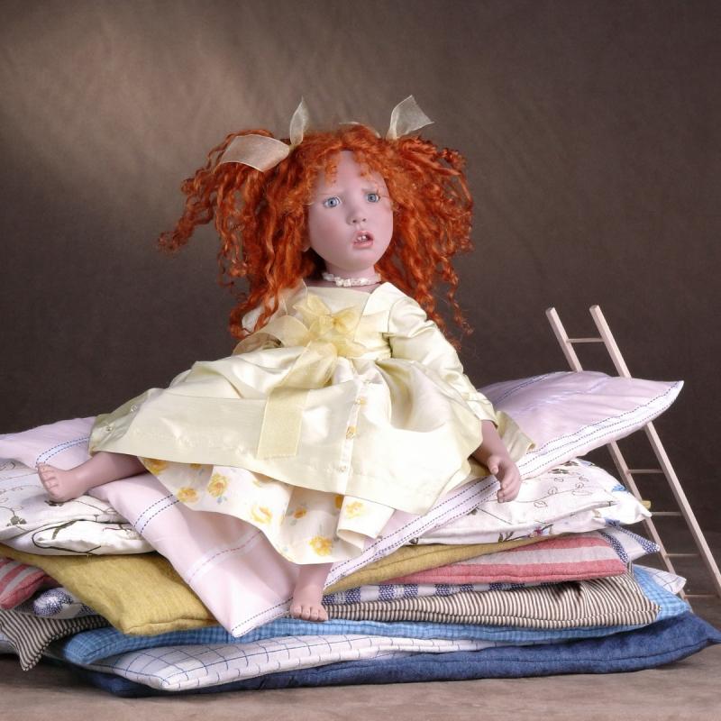 Коллекционная кукла Zwergnase Prinzessin auf der Erbse (Принцесса на горошине)