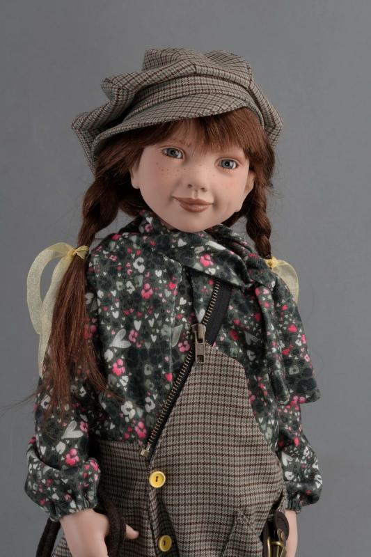 Коллекционная кукла Zwergnase Ksenia