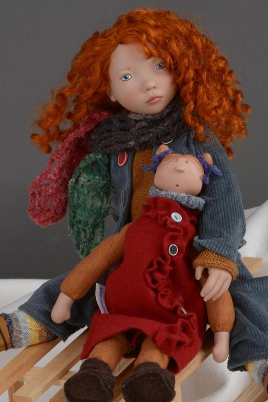 Коллекционная кукла Zwergnase Fräulein Januar