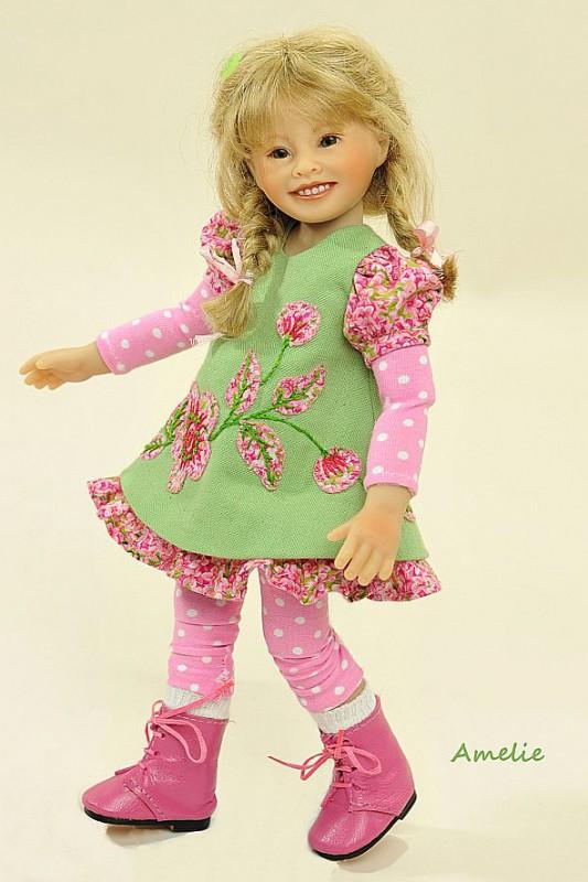 Студийная коллекционная виниловая кукла Heidi Plusczok, коллекция 2015 года