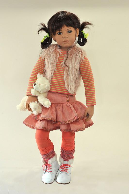 Студийная коллекционная виниловая кукла Cecelie от Heidi Plusczok, коллекция 2015 года