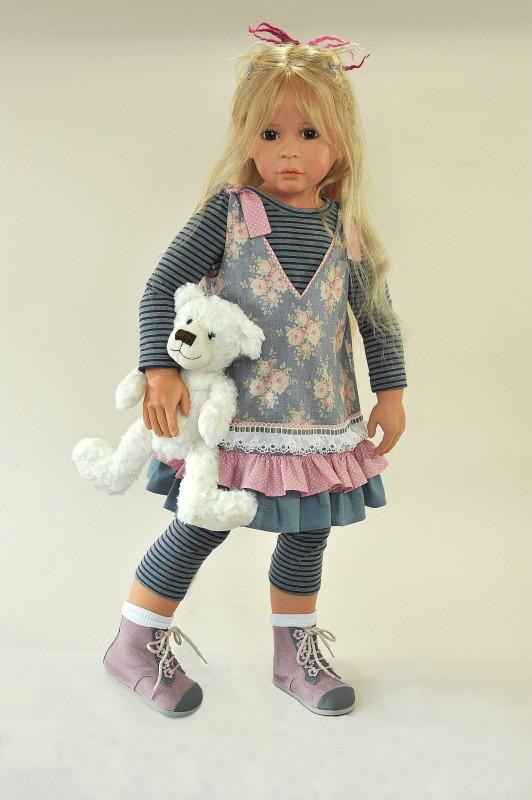 Студийная коллекционная виниловая кукла Jamilia от Heidi Plusczok, коллекция 2015 года