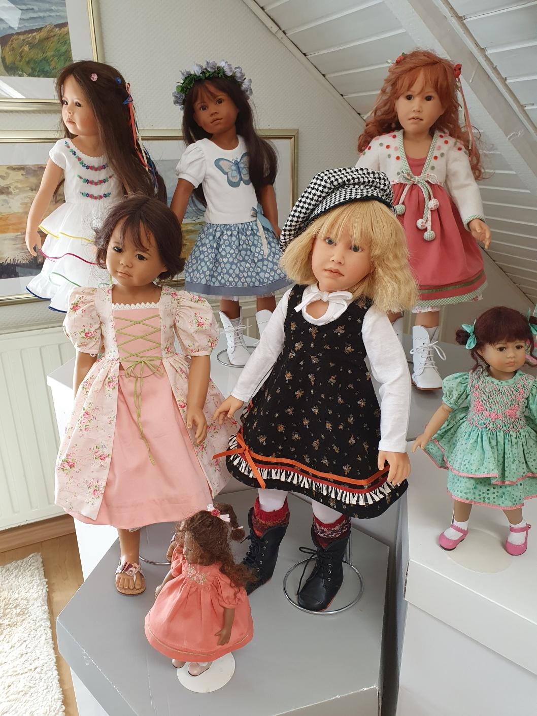 Schildkrot dolls, Heidi Plusczok dolls, Spring 2021