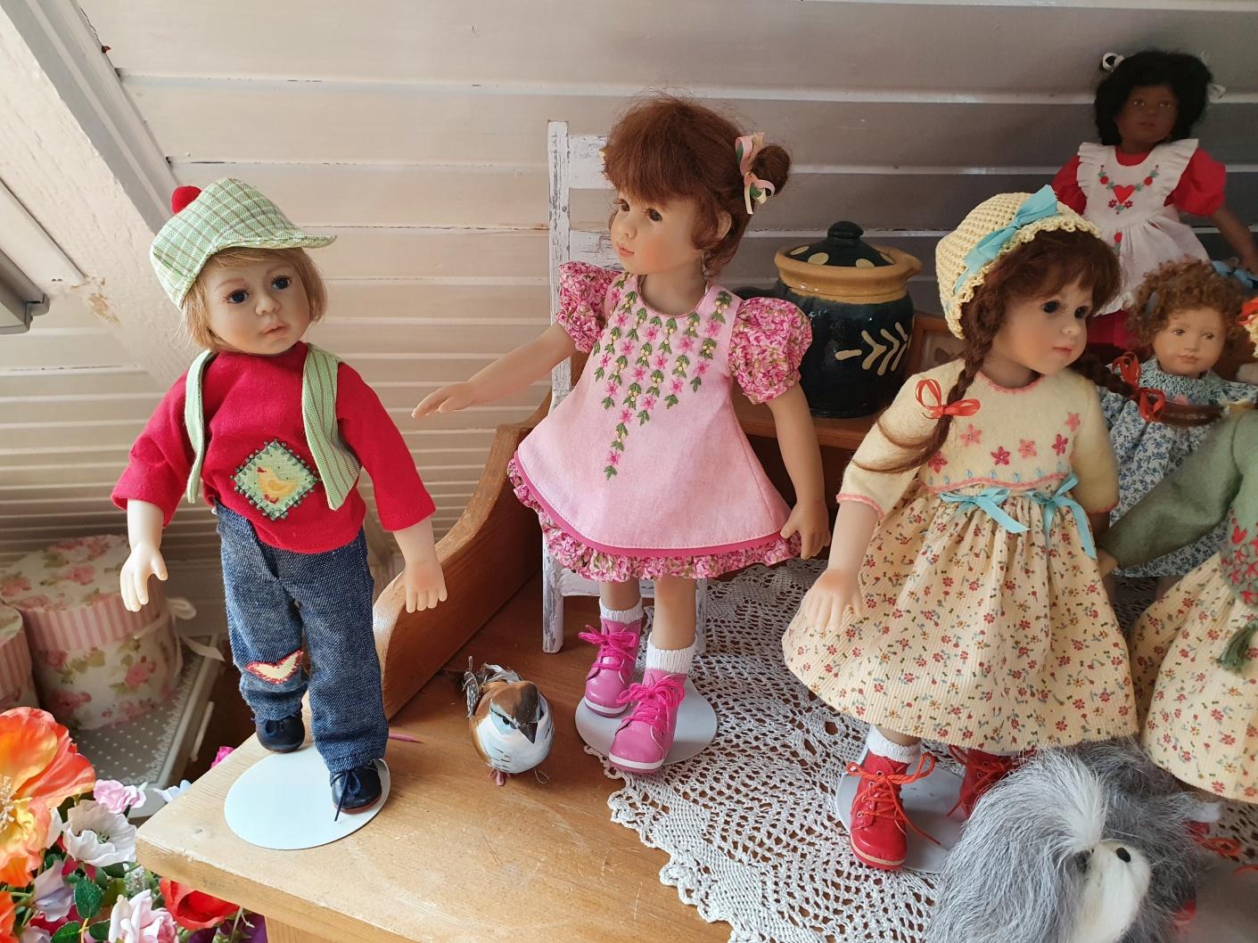 Schildkrot dolls, Heidi Plusczok dolls, Spring 2021