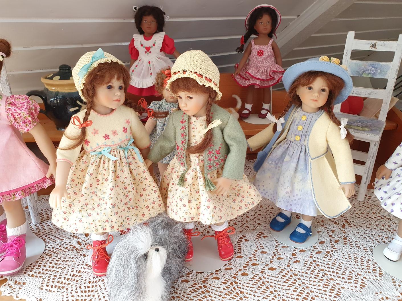 Schildkrot dolls, Heidi Plusczok dolls, Spring 2021