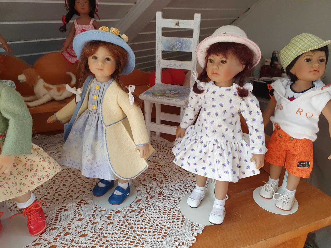 Schildkrot dolls, Heidi Plusczok dolls, Spring 2021