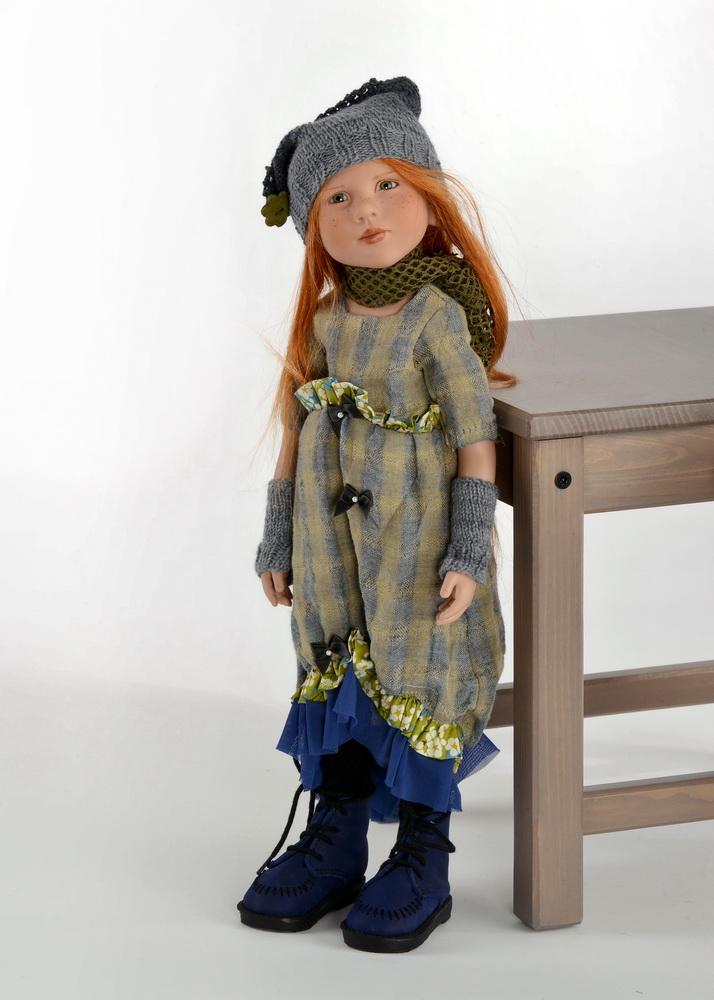 Коллекционная кукла Zwergnase Delfina