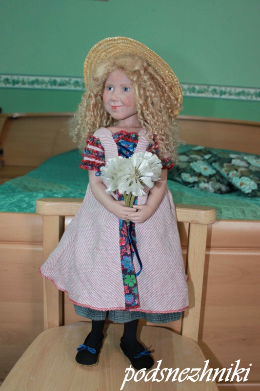 Коллекционная кукла Zwergnase Annemaaike