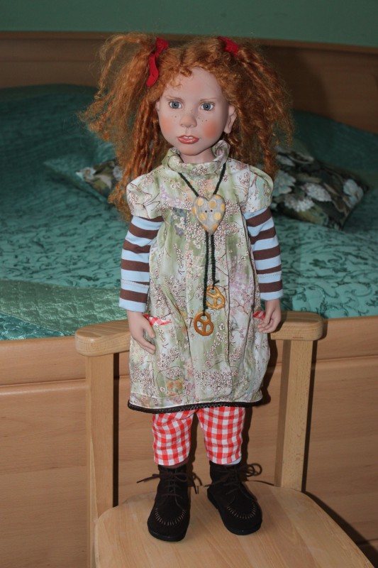 Коллекционная кукла Zwergnase Annick