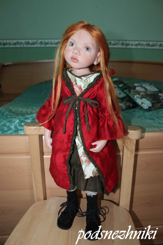 Коллекционная кукла Zwergnase Leen