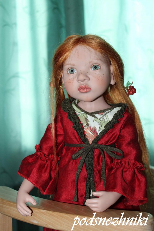 Коллекционная кукла Zwergnase Leen
