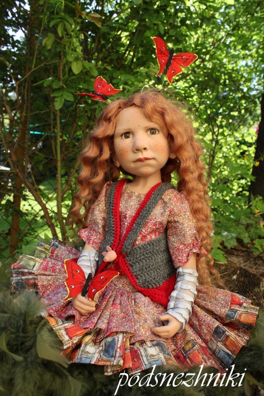 Коллекционная кукла Zwergnase Lolalu