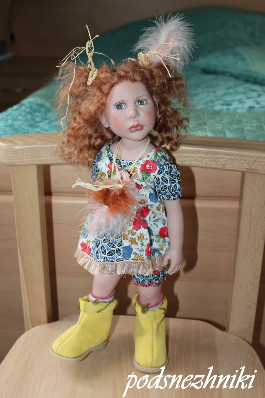 Коллекционная кукла Zwergnase Martha